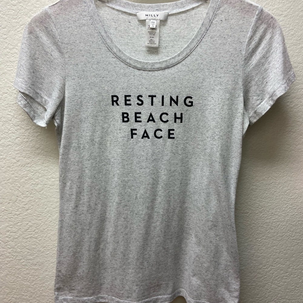 Resting Beach Face tee